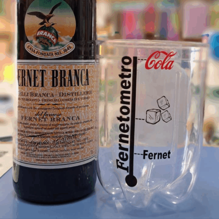 Vaso fernetero rígido 1000cc