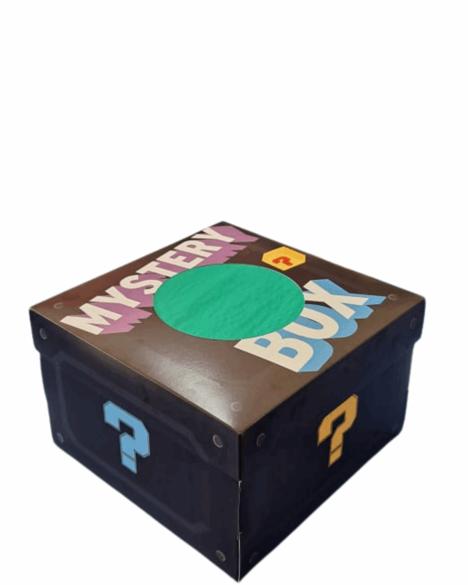 Caja mystery box 20x20x12cm