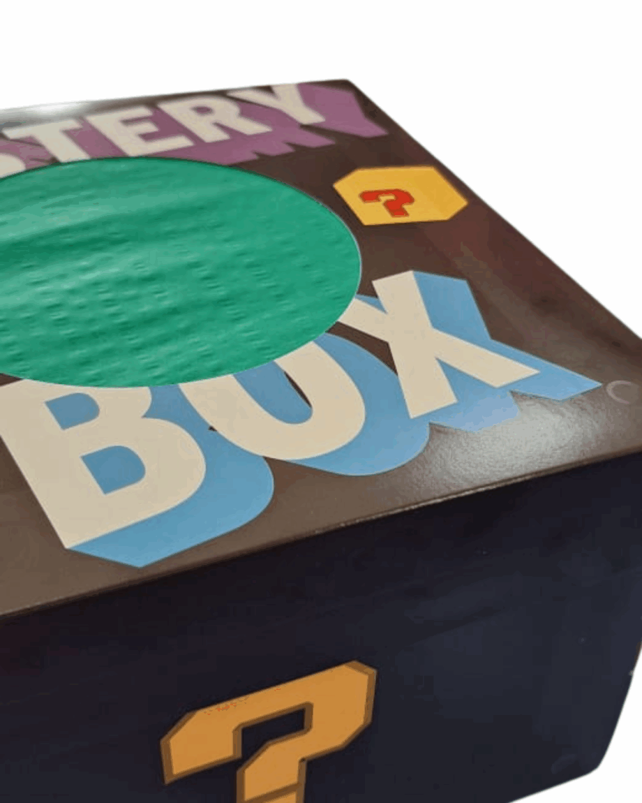 Caja mystery box 20x20x12cm