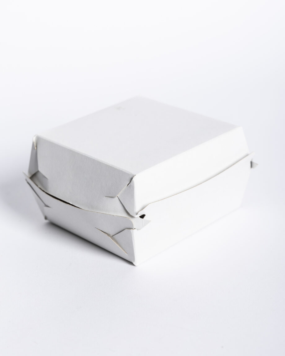 Caja para hamburguesa liviana