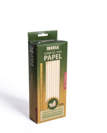 Sorbete de papel 6x200mm