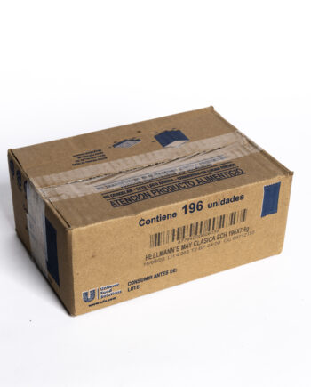 Caja de mayonesa Hellmans individual x196