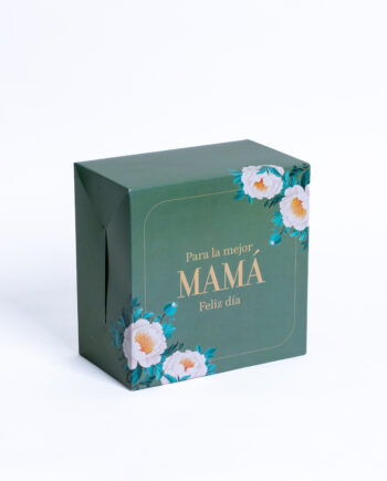 Caja cartulina impresa "Raíces de amor"