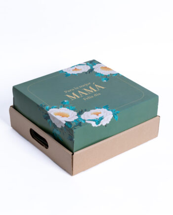 Caja box cartulina impresa "Raíces de amor"