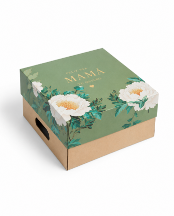 Caja box cartulina impresa "Raíces de amor"