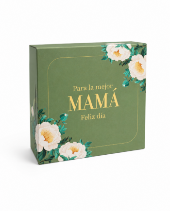 Caja cartulina impresa "Raíces de amor"