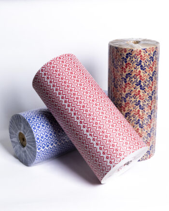 Bobinas de papel fantasia