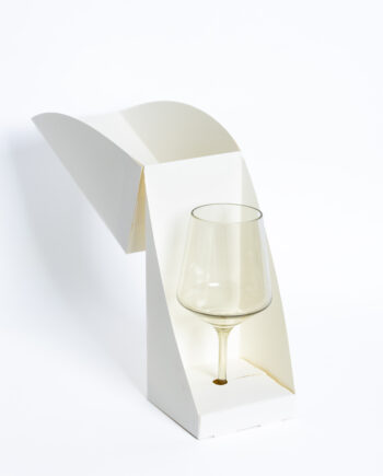 Caja para copa blanca