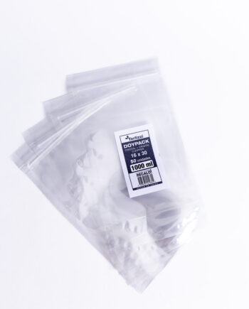 Bolsas doypack cristal 16x30 x50unid