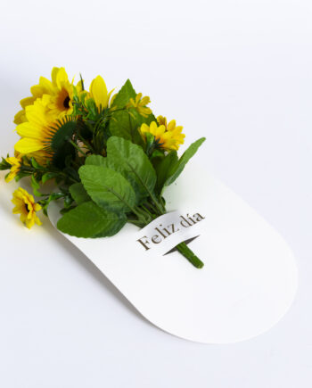 Tags blanco para flores