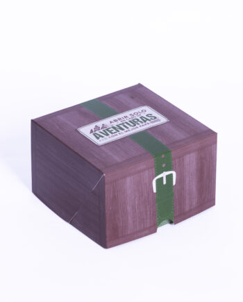 Caja minibox papá aventura 12,5x12,5x8cm