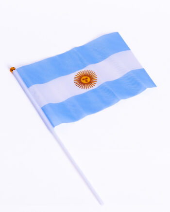 Bandera Argentina con palito