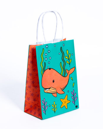 Bolsa aventura para pintar 14x8x20cm x10unid