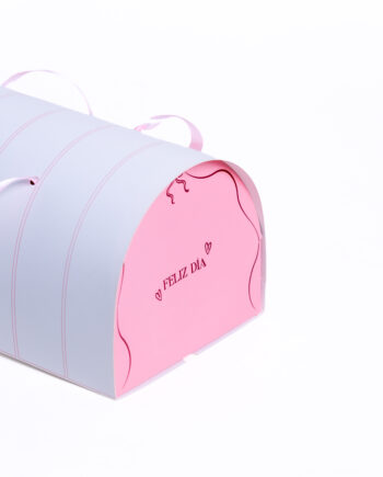 Caja mini buzón desayuno lazos x10/50/100unid