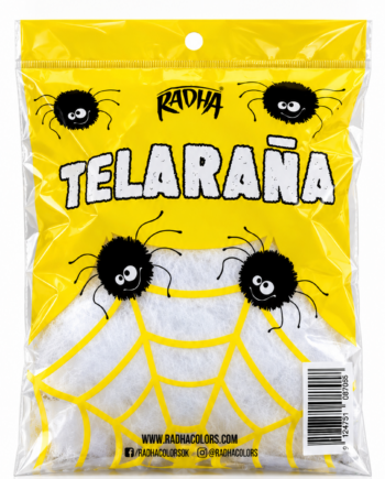Tela araña blanca