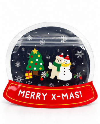 Bolsa doypack bola de nieve x10unid