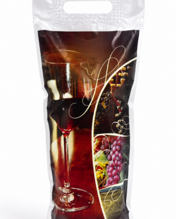 Bolsas riñón impresas 20x50 p/botella x50unid